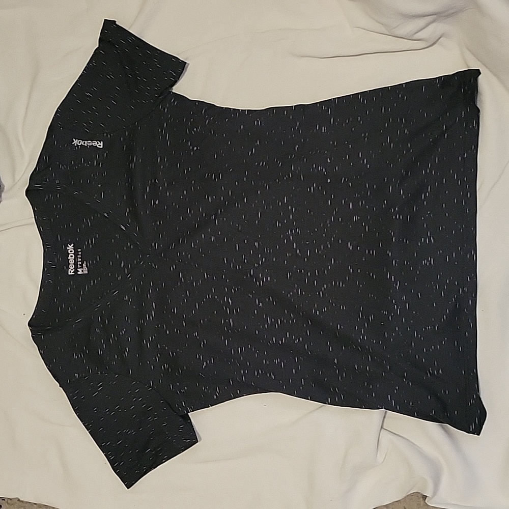 Black Reebok t-shirt